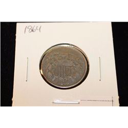 1864 US TWO CENT PIECE