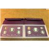 Image 1 : 1990 & 1991 US PROOF SETS (WITH BOXES)