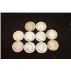 Image 1 : 10 ASSORTED BARBER DIMES