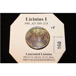 308-324 A.D. LICINIUS I ANCIENT COIN VERY FINE
