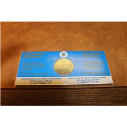 1984 CANADA PAPAL VISIT TOKEN UNC