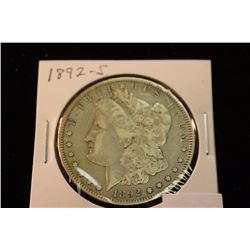 1892-S MORGAN SILVER DOLLAR BETTER DATE