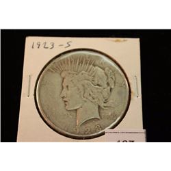 1923-S PEACE SILVER DOLLAR
