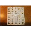 Image 1 : 50 ASSORTED FOREIGN COINS ALL FLIPPED & LABELED