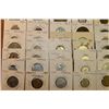 Image 5 : 50 ASSORTED FOREIGN COINS ALL FLIPPED & LABELED