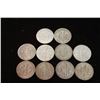 Image 2 : 10 ASSORTED SILVER ROOSEVELT DIMES