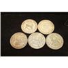 Image 1 : 5 ASSORTED MEXICO PESOS 10% SILVER
