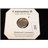 Image 1 : 337-361 A.D. CONSTANTIUS II ANCIENT COIN (FINE)