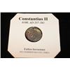Image 2 : 337-361 A.D. CONSTANTIUS II ANCIENT COIN (FINE)