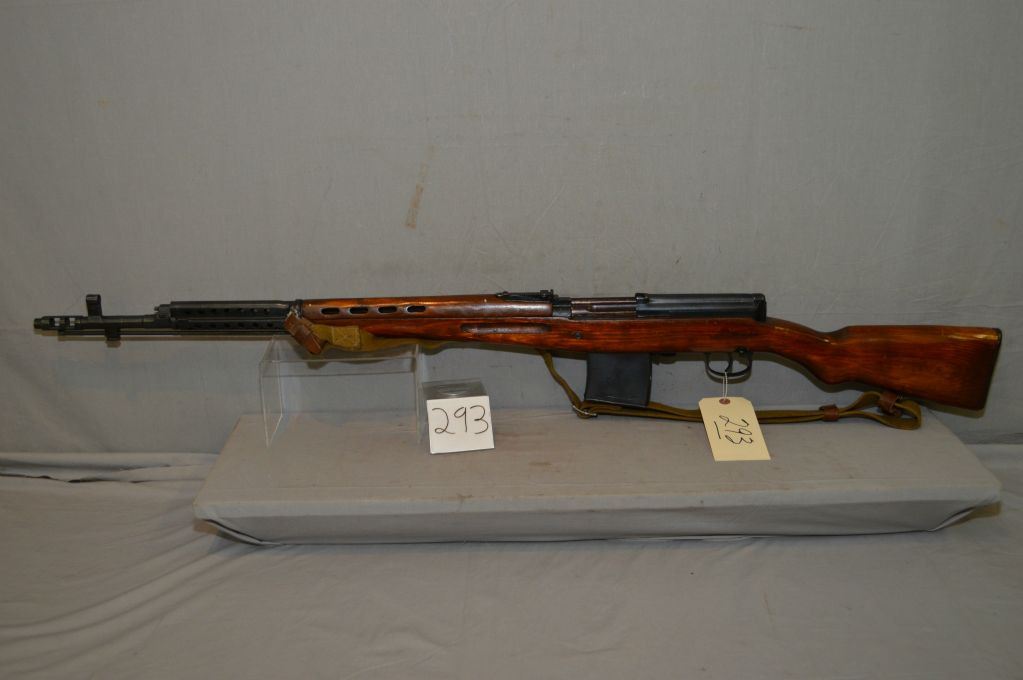 Tokarev Model SVT - 40 7.62 x 54 R Cal Mag Fed Semi Auto Full Wood ...