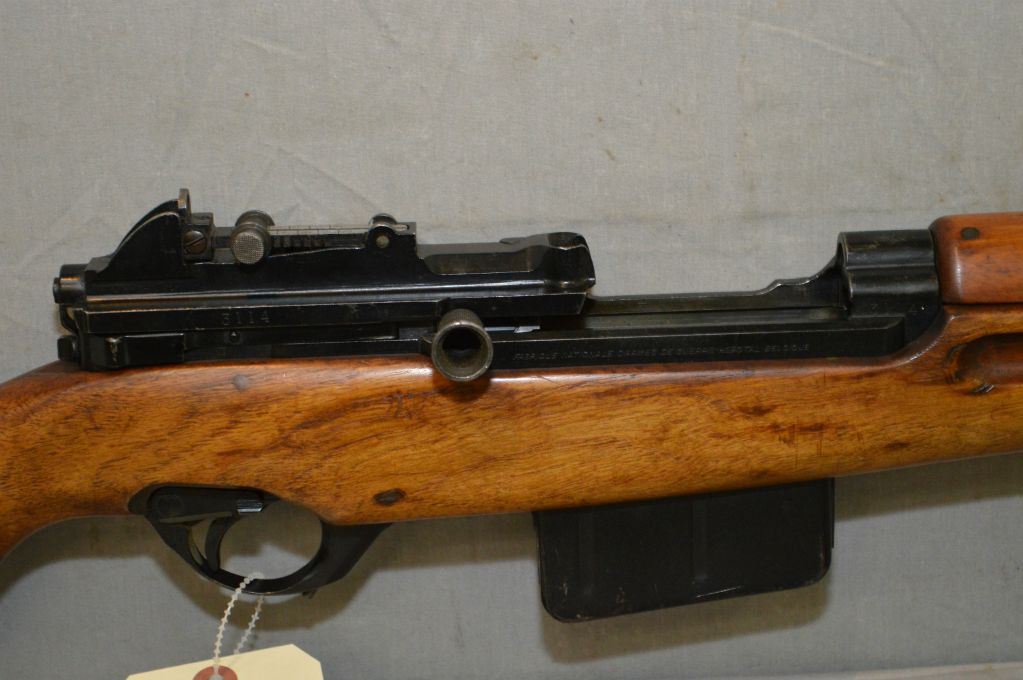 F.N. Model SAFN 49 .7 MM Mauser Cal ? Mag Fed Semi Auto Full Wood ...