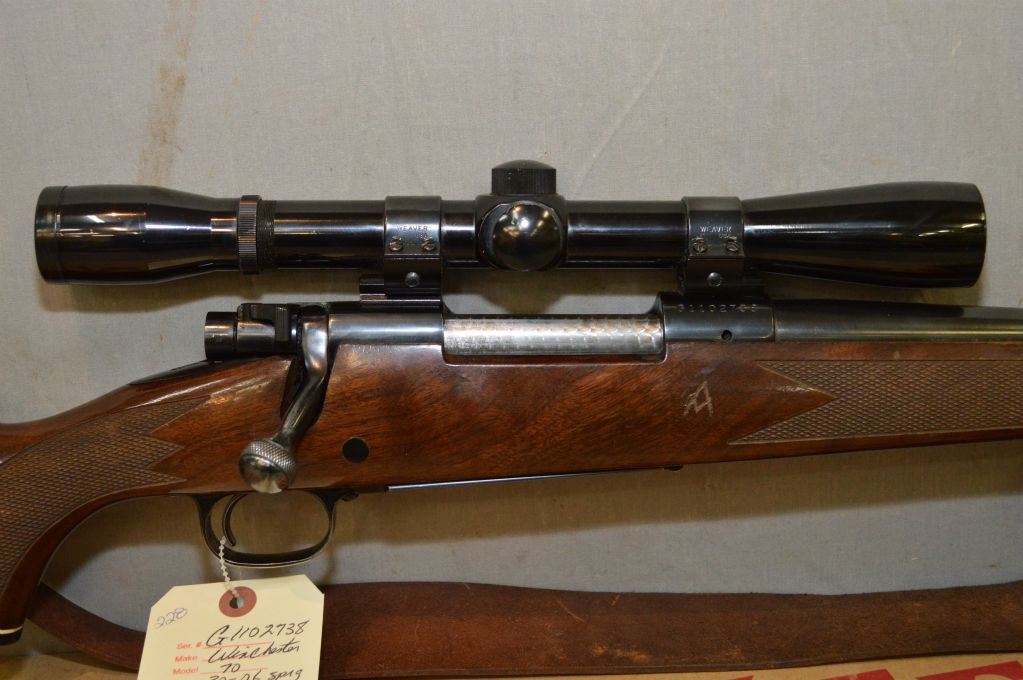 Winchester Model 70 .30 06 Spring Cal Bolt Action Rifle w/ 22" bbl