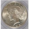 Image 2 : 1925 PEACE SILVER DOLLAR, PCGS MS-64  OLD GREEN HOLDER