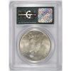 Image 4 : 1925 PEACE SILVER DOLLAR, PCGS MS-64  OLD GREEN HOLDER