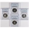 Image 1 : 1960, 61, 62, 63 FRANKLIN HALF DOLLARS PCGS PR66