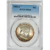 Image 1 : 1953-D FRANKLIN HALF DOLLAR, PCGS MS-66 RARE! FABULOUS TONING