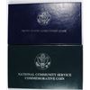 Image 1 : ( 2 ) PROOF COMMEM SILVER DOLLAR: 1987 CONSTITUTION & 1996 COMMUNITY SERVICE