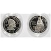 Image 2 : 2000 LEIF ERICSON TWO COIN PROOF SET IN ORIGINAL BOX WITH CERTIFICATE