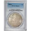 Image 1 : 1880-S MORGAN SILVER DOLLAR PCGS MS-65+  SOME TONING