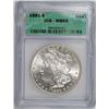 Image 1 : 1881-S MORGAN SILVER DOLLAR, ICG MS-64