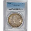 Image 1 : 1896 MORGAN SILVER DOLLAR, PCGS MS-64   COLOR