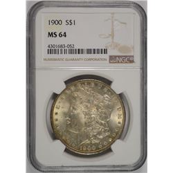 1900 MORGAN DOLLAR NGC MS-64