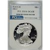 Image 1 : 1995-P AMERICAN SILVER EAGLE PCI GRADED PERFECT PROOF DCAM