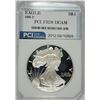 Image 1 : 1996-P AMERICAN SILVER EAGLE PCI GRADED PERFECT PROOF DCAM
