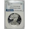 Image 1 : 1999-P AMERICAN SILVER EAGLE PCI GRADED PERFECT PROOF DCAM