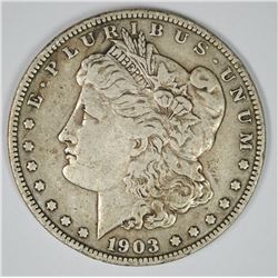 1903-S MORGAN SILVER DOLLAR XF  SEMI-KEY