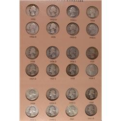 1932-1999 COMPLETE WASHINGTON QUARTER SET WITH PROOFS!
