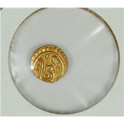 1850'S GOLD FANAM STATES OF INDIA BU