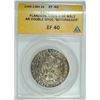 Image 1 : 1346-1384 SILVER DOUBLE GROS FLANDERS KING LOUIS II ANACS XF 40