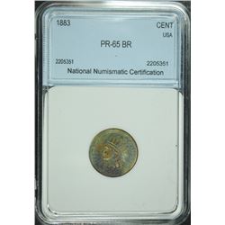 1883 PROOF INDIAN HEAD CENT NNC GEM UNC BR