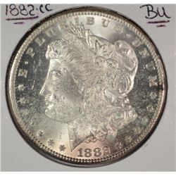 1882-CC MORGAN SILVER DOLLAR BU