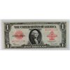 Image 1 : 1923 $1.00 UNITED STATES NOTE RED SEAL AU