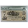 Image 1 : 1862 $100.00 CONFEDERATE STATES OF AMERICA PCGS 53