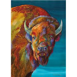 Big Sky Bison, by Nancy Dunlop Cawdrey