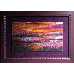 Copper Sunset, by James A. Veenstra