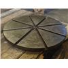 Image 2 : 20" Face Plate / Circular T-Slotted Table, 2" Thru Hole