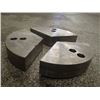 Image 2 : Kalamazoo Chuck Manu. Steel 3 Jaw Chuck Set, SKKWA15