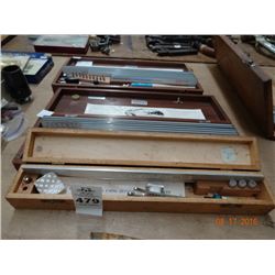 Lot of Unitech Lettering Equipment