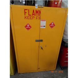 Flammable Cabinet - No Contents - Wood Shelves