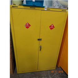 Flammable Cabinet - No Contents - Wood Shelves