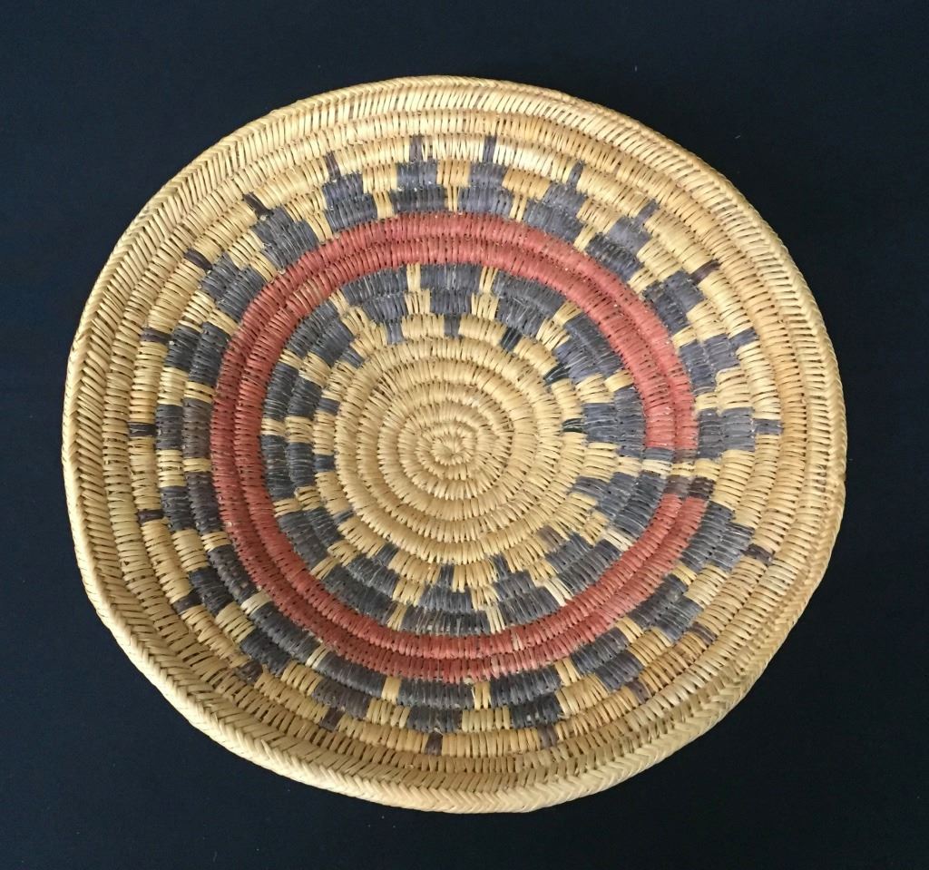 Vintage Navajo Wedding Basket
