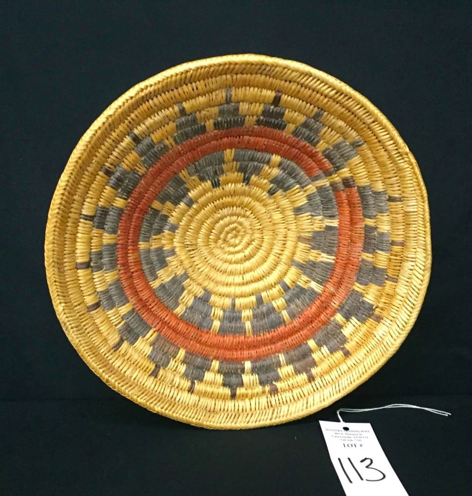Vintage Navajo Wedding Basket