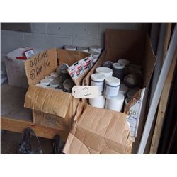 Various Stucco Paint, Mostly Full (~120 Pieces)
