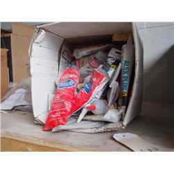 Many Assorted Wood Fill & Putty, Various Stage of Use.