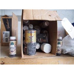 Various Used Wood Stain