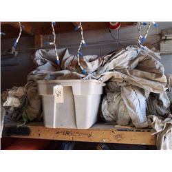 Painters Tarps, Various Conditions (~27)